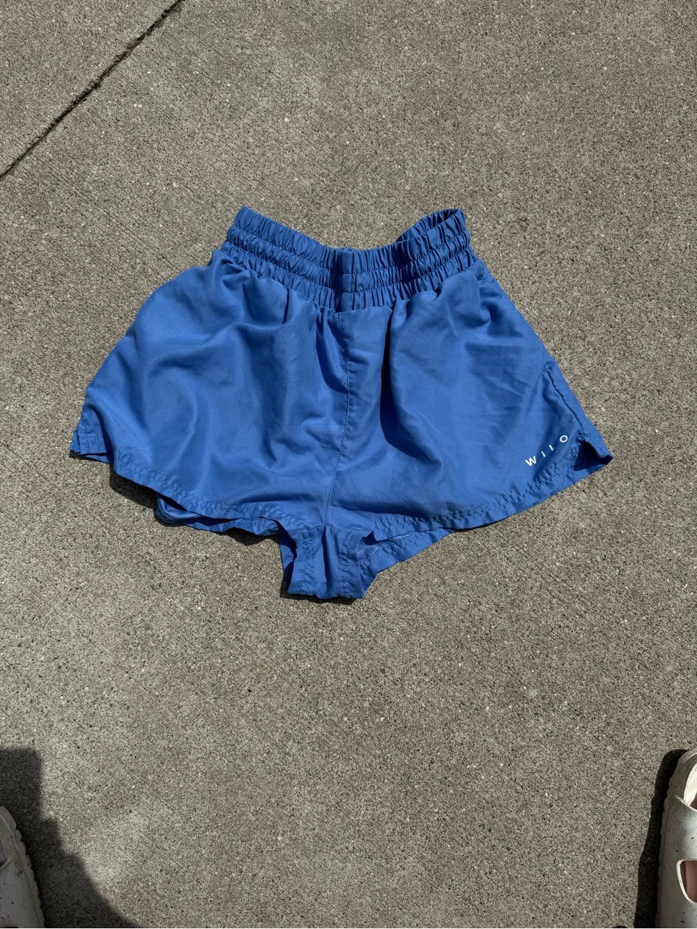 WILO Blue Athletic Running Shorts - Women's